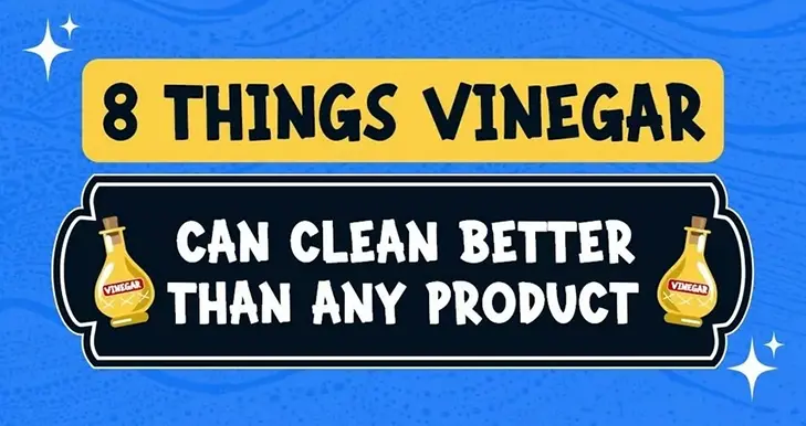 8 Things Vinegar Can Clean Better Than Any Product